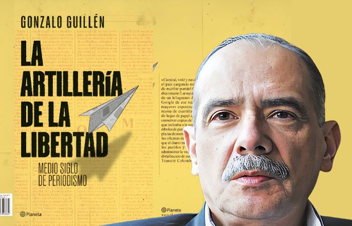 La artillería de la libertad del periodista Gonzalo Guillen llega a las librerías de Colombia